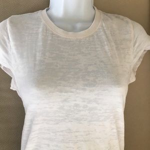 Forever 21 - white feathered t-shirt